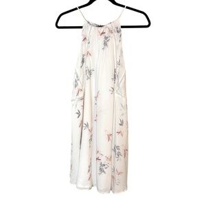 Gentle Fawn Women's White Floral Dress- Size Medium